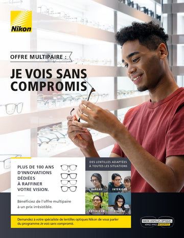 Offre multipaire Nikon - Je vois sans Compromis